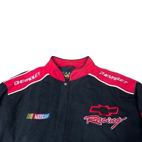 Vintage Chevy Chevrolet NASCAR Jacket Large - Picture 3 of 12